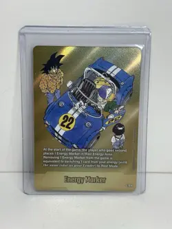 Dragon Ball Z Super Energy Marker E-76 GOLD Manga Booster 02 Card English DBSFW - Image 3