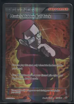 Maxie's Hidden Ball Trick 158/160 - Primal Clash Pokemon Card - NM - Image 1