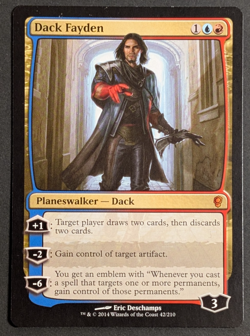 MTG Card - 1x Dack Fayden - Conspiracy - NM/LP - Mythic - Magic The Gathering - Image 1