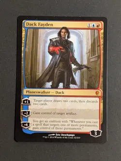 MTG Card - 1x Dack Fayden - Conspiracy - NM/LP - Mythic - Magic The Gathering - Image 5