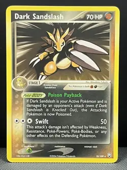 Dark Sandslash 18/109 EX Team Rocket Returns Rare - NM Vintage Pokemon Card - Image 1