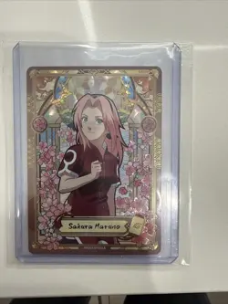 Kayou Naruto NRSA01-SP-003L5 Sakura Maruno Trading Card SSP English - Image 1
