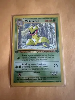 Pokemon TCG Victreebel Jungle Card 30/64 Regular 1st Edition - Image 1