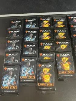 Lot of 24 Magic The Gathering MTG Sealed Packs Core 2021 English - Image 2
