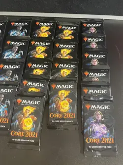 Lot of 24 Magic The Gathering MTG Sealed Packs Core 2021 English - Image 3