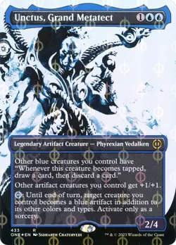 MTG Foil - Unctus, Grand Metatect (Showcase) (Step-and-Compleat Foil) - 433 / NM - Image 1