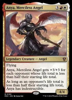 MTG Anya, Merciless Angel ** Murders at Karlov Manor Commander ** English (NM) - Image 1