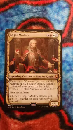 Edgar Markov (Showcase) Innistrad Remastered Regular NM M 0328 - Image 1