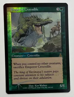 MTG EMPEROR CROCODILE (FOIL) Urza's Destiny (OldManMTG 002-793) - Image 1