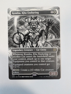 Kemba, Kha Enduring (Borderless) - Phyrexia: All Will Be One (ONE) NM Near Mint - Image 1