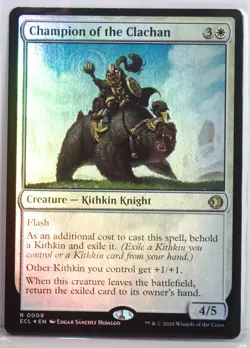 Champion of the Clachan [New, Near Mint] *Foil* {Lorwyn Eclipsed} - Image 1