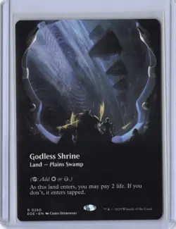 Godless Shrine (Borderless) Edge of Eternities Regular - NM #280 MTG EOE - Image 1