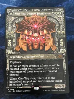 Ojer Taq, Deepest Foundation (Showcase) The Lost Caverns of Ixalan Regular NM-M - Image 1