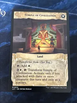 Ojer Taq, Deepest Foundation (Showcase) The Lost Caverns of Ixalan Regular NM-M - Image 2