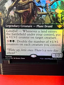 Bristly Bill, Spine Sower OTJ Outlaws Of Thunder Junction MTG 157 cold foil - Image 3