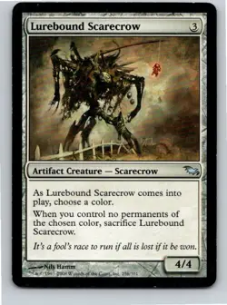 Magic the Gathering Lurebound Scarecrow Shadowmoor MTG Free Shipping! - Image 1