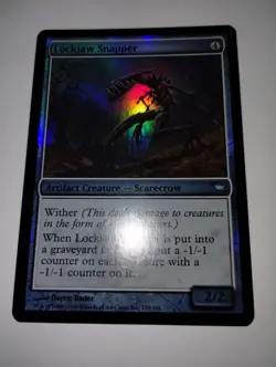 Lockjaw Snapper x1 - Foil - Shadowmoor - NM FREE SHIPPING - Image 1