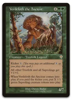 Verdeloth the Ancient #220 (NM) Invasion INV Magic MTG - Image 1