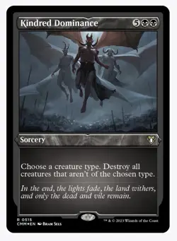 Kindred Dominance (Foil Etched) Commander Masters Foil - Image 1
