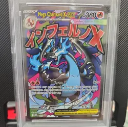 PSA 10 - Mega Charizard X ex 023 MEP Black Star Promo Pokemon Ultra Premium UPC - Image 2