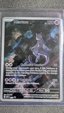 Pokemon Mewtwo 052 Sv: Scarlet & Violet Promo Cards Holo Black Star Promo - Image 1