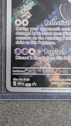 Pokemon Mewtwo 052 Sv: Scarlet & Violet Promo Cards Holo Black Star Promo - Image 2