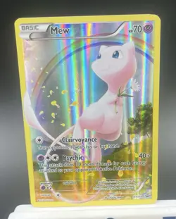 POKEMON Mew XY110 Holo Black Star Promo Card 2016 - Image 1