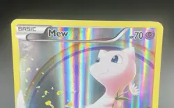 POKEMON Mew XY110 Holo Black Star Promo Card 2016 - Image 2