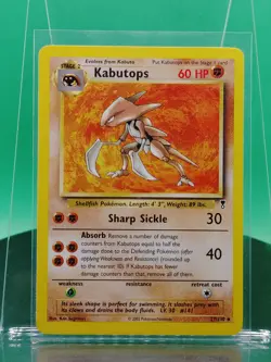 Kabutops 27/110 Legendary Collection Set Non Holo Rare 2002 English Pokemon WoTC - Image 1
