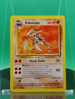 Kabutops 27/110 Legendary Collection Set Non Holo Rare 2002 English Pokemon WoTC - Image 3