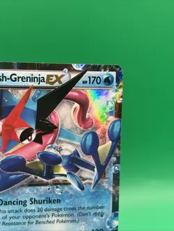 Pokemon TCG Ash-Greninja EX XY133 Blackstar Promo 2016 RARE - Image 3