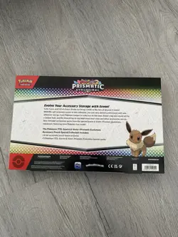 Pokemon TCG Scarlet & Violet Prismatic Evolutions Eevee Accessory Pouch -SEALED✅ - Image 2