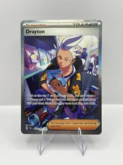 Pokemon TCG: Drayton (244/191) Special Illustration Rare -- Sv: Surging Sparks - Image 1