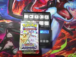 HEAVY! GOD PACKUUU 22.28g Prismatic Evolutions Pokemon TCG Booster (SEALED) - Image 1