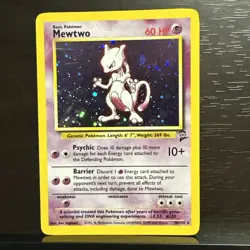 Mewtwo 010/130 Base Set 2 Holo Pokemon WOTC NM BEAUTIFUL PSA WORTHY! - Image 1