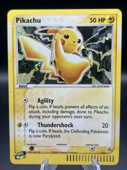 Pikachu - (EX Series Collector's Tin) Promo Nintendo Promos 012 Pokemon TCG - Image 1