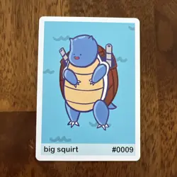 Big Squirt (Blastoise) #9 - Gen 1 Pookiemoot Fan Art - Pokemon - Image 1