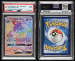 Secret - Vileplume GX Pokemon Sun & Moon Cosmic Eclipse PSA 9 MINT - Image 3