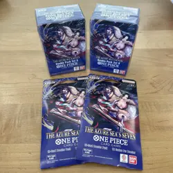 2 One Piece Azure Sea’s Seven Double Pack Set 9 + 2 booster packs - Image 1