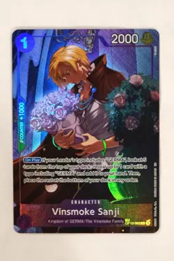 One Piece TCG Vinsmoke Sanji (TR) OP10-063 Legacy of the Master Foil - Image 1