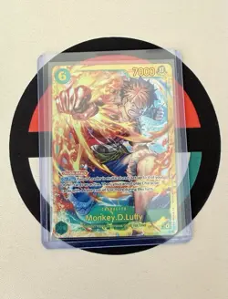 One Piece Monkey D. Luffy SEC OP13-118 English Carrying On His Will - Image 1