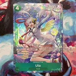 One Piece Uta (Alternate Art) OP13-023 Carrying On His Will Foil NM - Image 1