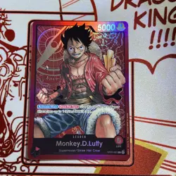 One Piece English Monkey.D.Luffy ST01-001 Leader Foil - Near Mint - Image 1