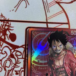 One Piece English Monkey.D.Luffy ST01-001 Leader Foil - Near Mint - Image 5