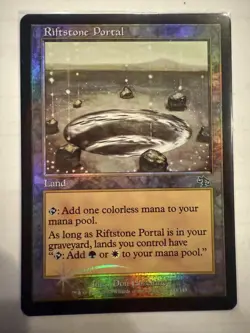 MTG: Foil Riftstone Portal Card Judgement Magic The Gathering 143/143 - Image 1