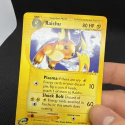 Pokemon TCG Raichu Expedition Base Set 61/165 Card, Regular Rare - NM🔥 - Image 2