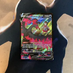 Galarian Moltres V Astral Radiance TG20 Pokemon Card - Image 1