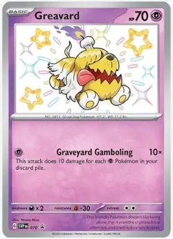 Greavard 070 Sv: Scarlet & Violet Promo Cards Holo - Image 1