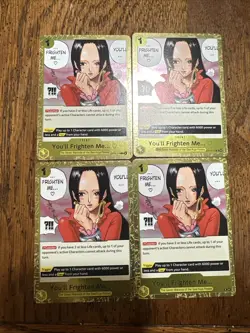 One Piece TCG OP14-118 You’ll Frighten Me. Playset (x4) Card Game CCG English - Image 1