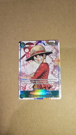 One Piece Card Game Monkey D. Luffy OP13-118 Alternate Art English - Image 1